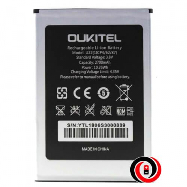 Батарея Oukitel U22 [Original PRC]